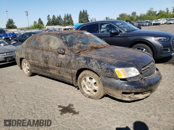 2000 Subaru Legacy L with VIN 4S3BE6353Y7216836, listed as a Copart auction lot 77437624 with Not provided miles and Salvage title. Bid and sale history available at DreamBid. Image 4.