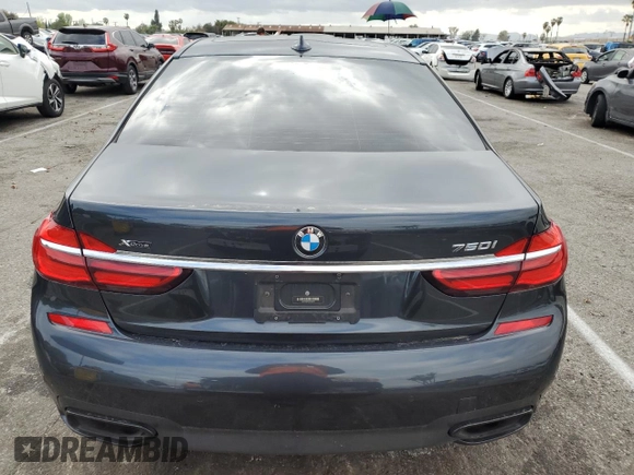 2018 BMW 7 Series ALPINA B7 xDrive with VIN WBA7F2C56JG424773, listed as a Copart auction lot 48840543 with 21,779 mi miles. Bid and sale history available at carsss.com. Image 6.