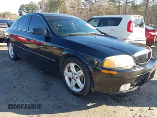 2001 Lincoln LS with VIN 1LNHM87A91Y721730, listed as a IAAI auction lot 41442268 with 1 mi miles. Bid and sale history available at carsss.com. Image 1.