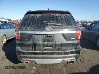 2016 Ford Explorer Platinum with VIN 1FM5K8HTXGGC66636, listed as a Copart auction lot 43134545 with 114,401 mi miles and Salvage Title. Bid and sale history available at DreamBid. Image 6.