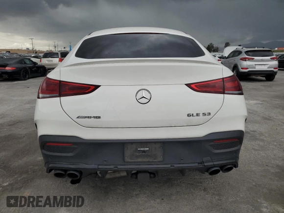 2022 Mercedes-Benz GLE 53 AMG with VIN 4JGFD6BB5NA594422, listed as a Copart auction lot 52008115 with 63,369 mi miles and Salvage title. Bid and sale history available at DreamBid. Image 6.