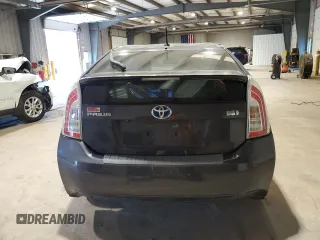 2012 Toyota Prius One with VIN JTDKN3DU9C1507597, listed as a Copart auction lot 54329345 with 127,491 mi miles and Salvage Title. Bid and sale history available at carsss.com. Image 6.