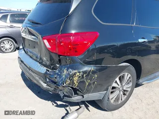 2017 Nissan Pathfinder SV with VIN 5N1DR2MN1HC660630, listed as a IAAI auction lot 41441368 with 128,528 mi miles. Bid and sale history available at carsss.com. Image 17.