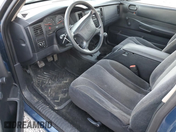 2003 Dodge Dakota with VIN 1D7FL16X83S103063, listed as a Copart auction lot 80330894 with 91,015 mi miles and Salvage Title. Bid and sale history available at carsss.com. Image 8.