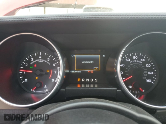 2019 Ford Mustang EcoBoost with VIN 1FATP8UHXK5171101, listed as a Copart auction lot 48926235 with 38,080 mi miles and Salvage Title. Bid and sale history available at carsss.com. Image 9.