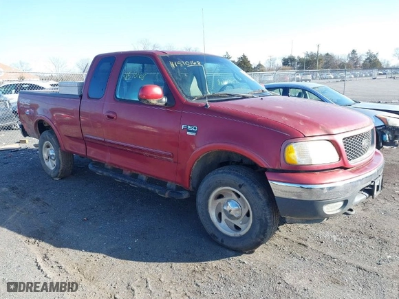 2000 Ford F-150 XL with VIN 1FTRX18W2YNB60283, listed as a IAAI auction lot 41510168 with 237,825 mi miles. Bid and sale history available at carsss.com. Image 1.