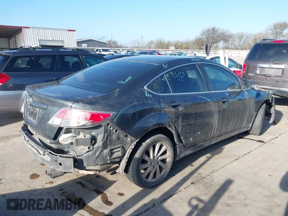 2012 Mazda 6 i Touring Plus with VIN 1YVHZ8EH9C5M01988, listed as a IAAI auction lot 41191970 with 262,486 mi miles and . Bid and sale history available at carsss.com. Image 4.