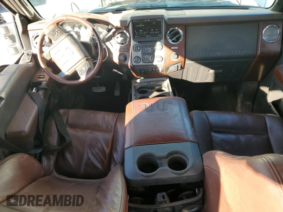 2014 Ford F-450 XL with VIN 1FT8W4DT4EEA08741, listed as a Copart auction lot 77214904 with 168,838 mi miles and Salvage title. Bid and sale history available at DreamBid. Image 8.