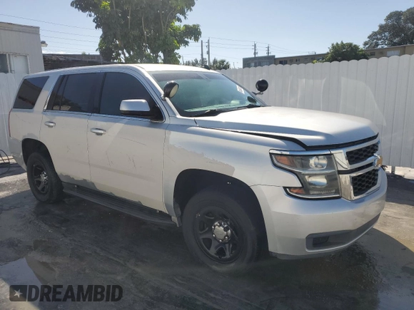 2015 Chevrolet Tahoe Commercial z VIN 1GNLC2EC3FR255403, wystawiony jako Copart lot #46354125 z przebiegiem Nie podano mil oraz Czysty tytuł • Clean title. Historia ofert i sprzedaży dostępna na DreamBid. Obrazek 4.