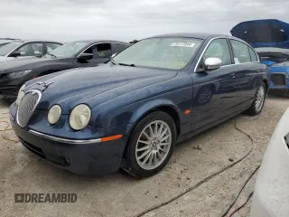 2007 Jaguar S-Type 3.0 with VIN SAJWA01AX7FN76914, listed as a Copart auction lot 75117544 with Not Provided miles and Non Repairable. Bid and sale history available at carsss.com. Image 1.