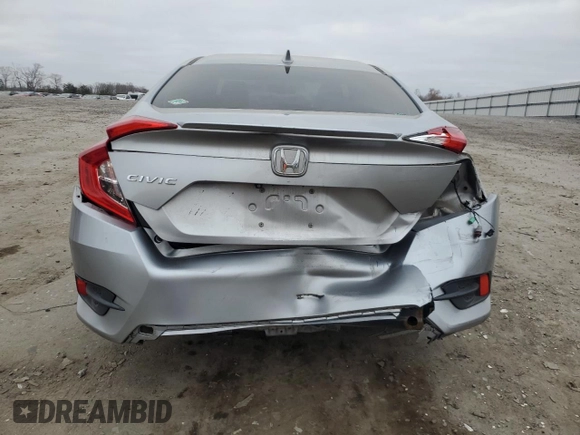 2016 Honda Civic Sedan EX-L with VIN 19XFC1F77GE205635, listed as a Copart auction lot 48954275 with 91,553 mi miles and Salvage Title. Bid and sale history available at carsss.com. Image 6.