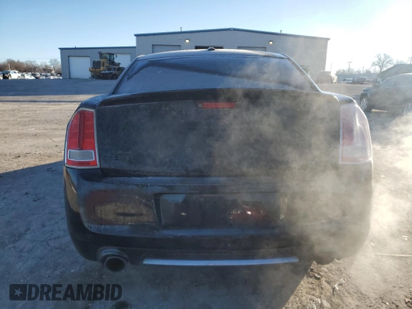 2012 Chrysler 300 SRT8 with VIN 2C3CCAFJ0CH800893, listed as a Copart auction lot 88352515 with 143,381 mi miles and Salvage Title. Bid and sale history available at carsss.com. Image 6.