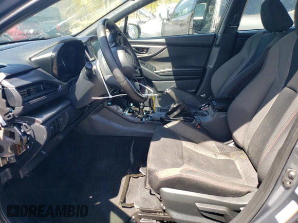 2024 Subaru WRX with VIN JF1VBAB66R9808388, listed as a Copart auction lot 54313795 with 9,666 mi miles and Salvage title. Bid and sale history available at DreamBid. Image 7.