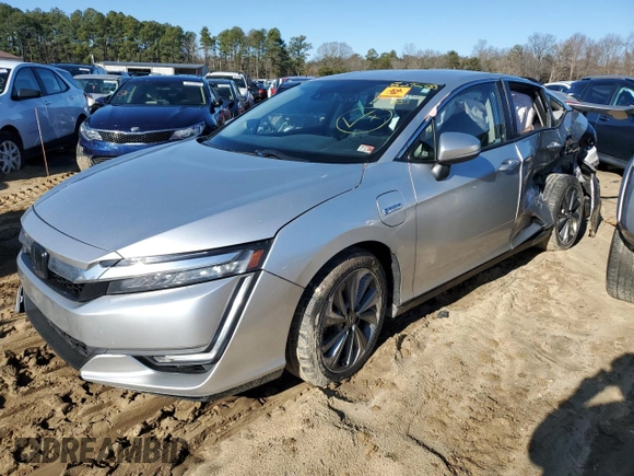 2018 Honda Clarity Plug-In Hybrid with VIN JHMZC5F16JC015547, listed as a Copart auction lot 82966653 with 0 mi miles. Bid and sale history available at carsss.com. Image 1.
