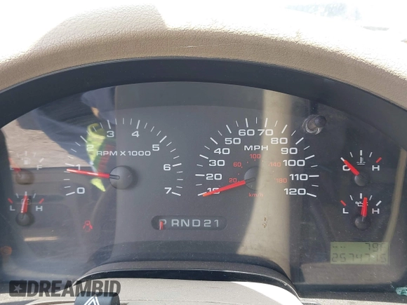 2005 Ford F-150 XLT с VIN 1FTPX125X5NB41628, выставлен на аукционе IAAI как лот 42550345 с пробегом 257 471 миль миль и . История ставок и продаж доступна на DreamBid. Изображение 7.