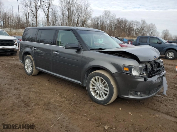 2019 Ford Flex SEL with VIN 2FMGK5C85KBA01259, listed as a Copart auction lot 47396585 with 124,934 mi miles and Clean Title. Bid and sale history available at carsss.com. Image 4.