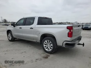 2020 Chevrolet Silverado 1500 Custom with VIN 3GCPWBEH6LG252942, listed as a Copart auction lot 46085335 with 89,109 mi miles and Clean Title. Bid and sale history available at carsss.com. Image 2.