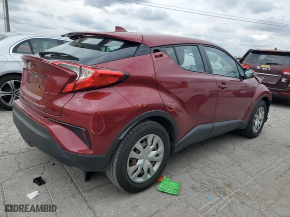 2019 Toyota C-HR XLE with VIN NMTKHMBX2KR076787, listed as a Copart auction lot 52773955 with 71,177 mi miles and Salvage Title. Bid and sale history available at carsss.com. Image 3.