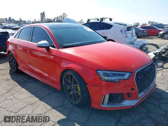 2017 Audi RS 3 с VIN WUABWGFF1H1900197, выставлен на аукционе IAAI как лот 41493934 с пробегом 24 017 миль миль и . История ставок и продаж доступна на DreamBid. Изображение 1.