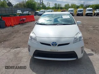 2013 Toyota Prius One with VIN JTDKN3DU0D5546170, listed as a IAAI auction lot 42193801 with 204,796 mi miles. Bid and sale history available at carsss.com. Image 12.