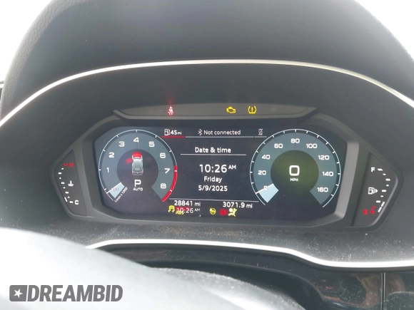 2022 Audi Q3 S line Premium Plus with VIN WA1EECF39N1025078, listed as a IAAI auction lot 42210251 with 28,841 mi miles and . Bid and sale history available at DreamBid. Image 7.
