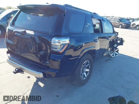 2023 Toyota 4Runner TRD Off Road Premium with VIN JTERU5JR1P6092244, listed as a IAAI auction lot 41750756 with 23,470 mi miles and . Bid and sale history available at DreamBid. Image 4.