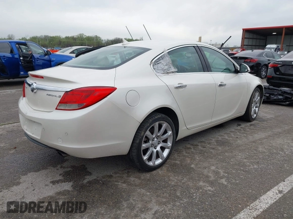 2013 Buick Regal with VIN 2G4GU5GV1D9208364, listed as a IAAI auction lot 41959026 with Not Provided miles and . Bid and sale history available at DreamBid. Image 4.