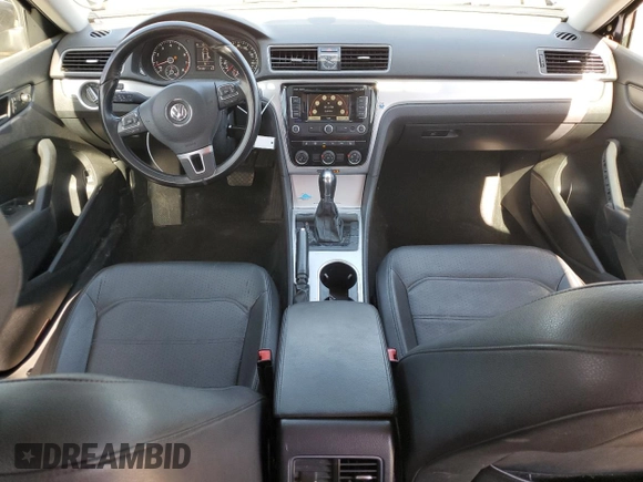 2013 Volkswagen Passat SE w/Sunroof with VIN 1VWBP7A39DC020674, listed as a Copart auction lot 52454205 with 121,897 mi miles and Salvage Title. Bid and sale history available at carsss.com. Image 8.