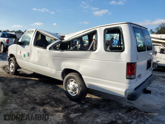 2013 Ford Econoline Passenger XL with VIN 1FBSS3BL5DDA77574, listed as a Copart auction lot 79841714 with 61,321 mi miles and Salvage Title. Bid and sale history available at DreamBid. Image 2.