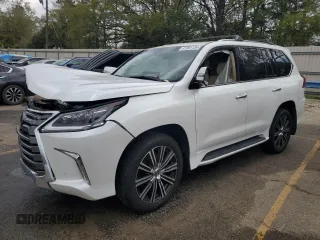2019 Lexus LX with VIN JTJHY7AX5K4288462, listed as a Copart auction lot 47061134 with 52,669 mi miles. Bid and sale history available at carsss.com. Image 1.