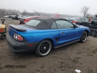 1994 Ford Mustang z VIN 1FALP45T2RF214782, wystawiony jako Copart lot #83860474 z przebiegiem 164 464 mil mil oraz Szkoda całkowita • Salvage title. Historia ofert i sprzedaży dostępna na DreamBid. Obrazek 3.