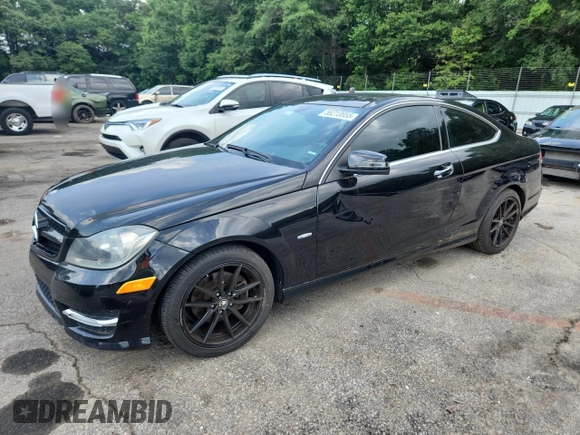 2012 Mercedes-Benz C 250 with VIN WDDGJ4HB6CF806232, listed as a Copart auction lot 56213655 with 159,956 mi miles and Salvage title. Bid and sale history available at DreamBid. Image 1.