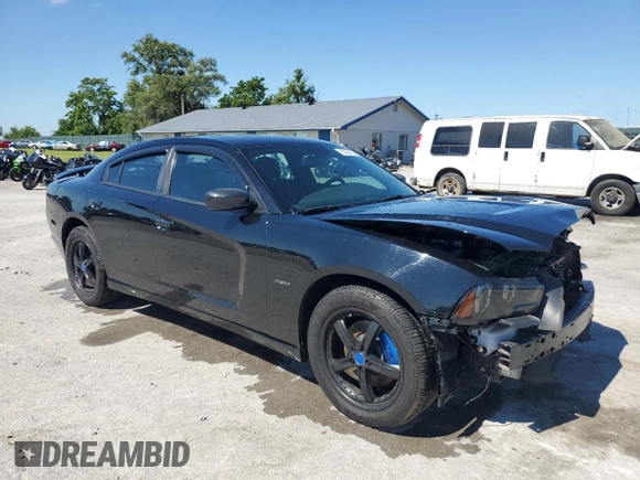 2013 Dodge Charger RT with VIN 2C3CDXDT5DH503513, listed as a Copart auction lot 60834634 with 169,841 mi miles and Salvage Title. Bid and sale history available at carsss.com. Image 4.