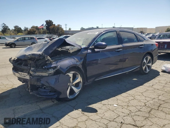 2020 Honda Accord Touring z VIN 1HGCV2F96LA008782, wystawiony jako Copart lot #53395065 z przebiegiem 35 044 mil mil oraz Szkoda całkowita • Salvage title. Historia ofert i sprzedaży dostępna na DreamBid. Obrazek 1.
