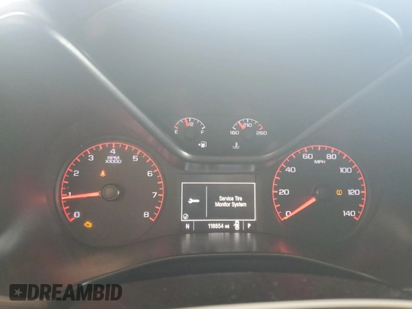 2016 GMC Canyon 2WD with VIN 1GTG5BEAXG1210364, listed as a Copart auction lot 86683864 with 118,854 mi miles and Salvage Title. Bid and sale history available at carsss.com. Image 9.