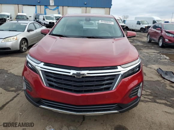 2024 Chevrolet Equinox LT with VIN 3GNAXKEG0RS229616, listed as a Copart auction lot 84400634 with 5,880 mi miles and Non Repairable. Bid and sale history available at carsss.com. Image 5.