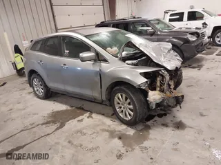 2010 Mazda CX-7 SV with VIN JM3ER2W56A0348596, listed as a IAAI auction lot 41570804 with 1 mi miles. Bid and sale history available at carsss.com. Image 1.