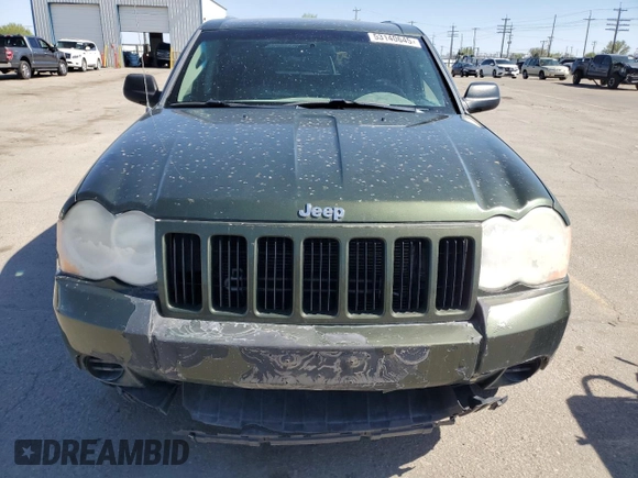 2008 Jeep Grand Cherokee Laredo with VIN 1J8GR48K88C210091, listed as a Copart auction lot 53140645 with 108,726 mi miles and Clean Title. Bid and sale history available at carsss.com. Image 5.