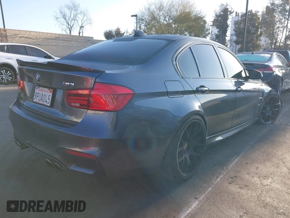 2016 BMW M3 with VIN WBS8M9C53G5D31599, listed as a IAAI auction lot 41813625 with Not provided miles and . Bid and sale history available at DreamBid. Image 4.