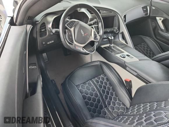 2018 Chevrolet Corvette Z06 1LZ with VIN 1G1YP2D66J5601225, listed as a Copart auction lot 63471035 with 37,067 mi miles and Clean title. Bid and sale history available at DreamBid. Image 8.
