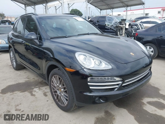 2014 Porsche Cayenne with VIN WP1AA2A29ELA97300, listed as a IAAI auction lot 42106931 with 156,129 mi miles and . Bid and sale history available at DreamBid. Image 1.