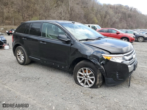 2014 Ford Edge SE with VIN 2FMDK3GC3EBA53967, listed as a Copart auction lot 53341795 with 146,445 mi miles and Non Repairable. Bid and sale history available at carsss.com. Image 4.