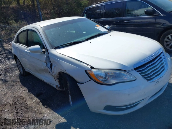 2014 Chrysler 200 LX with VIN 1C3CCBAB2EN208735, listed as a IAAI auction lot 41623000 with 104,819 mi miles and . Bid and sale history available at carsss.com. Image 1.