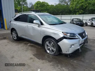 2015 Lexus RX 450h z VIN 2T2BC1BA7FC007159, wystawiony jako Copart lot #58766495 z przebiegiem 105 293 mil mil oraz Szkoda całkowita • Salvage title. Historia ofert i sprzedaży dostępna na DreamBid. Obrazek 4.