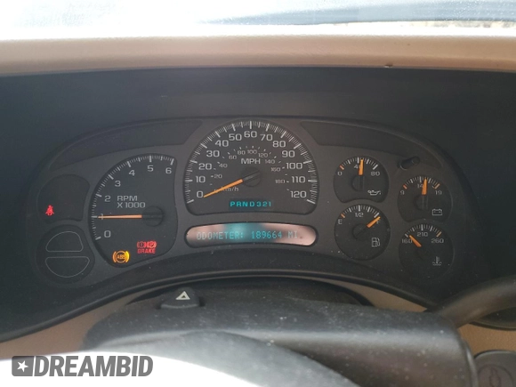 2003 Chevrolet Suburban LS with VIN 3GNEC16T03G150153, listed as a Copart auction lot 46333895 with 189,664 mi miles and Salvage Title. Bid and sale history available at carsss.com. Image 9.