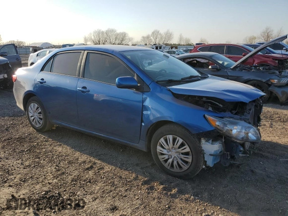 2009 Toyota Corolla with VIN JTDBL40E699085891, listed as a Copart auction lot 46706975 with 36,141 mi miles and Salvage Title. Bid and sale history available at carsss.com. Image 4.
