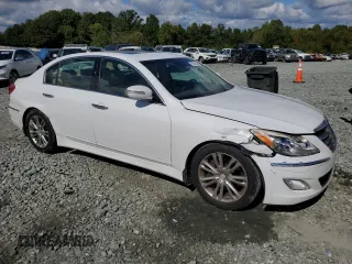 2014 Hyundai Genesis 3.8L with VIN KMHGC4DD4EU265431, listed as a Copart auction lot 73805934 with 209,667 mi miles and Salvage Title. Bid and sale history available at carsss.com. Image 4.