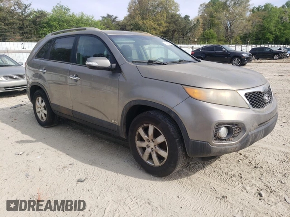 2011 Kia Sorento LX with VIN 5XYKTCA1XBG088268, listed as a Copart auction lot 54134615 with 176,251 mi miles and Clean Title. Bid and sale history available at carsss.com. Image 4.