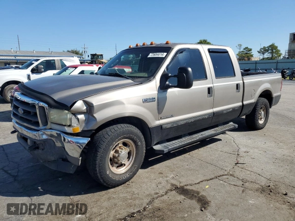 2003 Ford F-350 XL with VIN 1FTSW30F83EA84699, listed as a Copart auction lot 72604414 with Not Provided miles and Salvage Title. Bid and sale history available at DreamBid. Image 1.