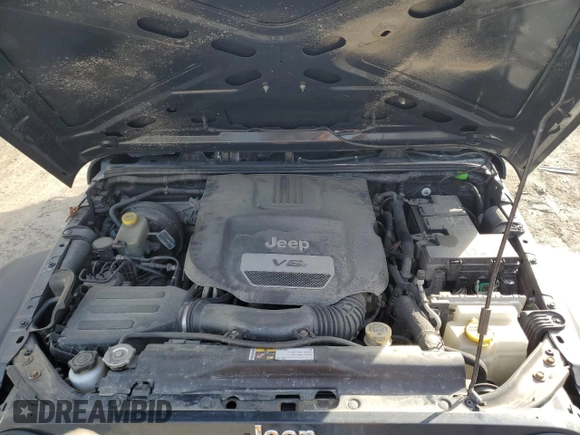 2016 Jeep Wrangler Unlimited Sport RHD with VIN 1C4BJWKG2GL271671, listed as a Copart auction lot 53935675 with 127,784 mi miles and Non repairable. Bid and sale history available at DreamBid. Image 12.